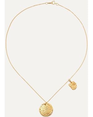 Alighieri Net Sustain Summer Night-Plated Necklace - Natural