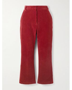 Bally Cotton-Corduroy Flared Trousers