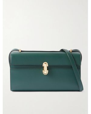 SAVETTE Symmetry 26 Schultertasche Aus Leder - Grün