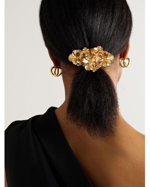 Jennifer Behr Bonnie Checked Organza Bow Hair Clip in Red | Lyst display picture 3