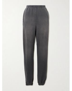RE/DONE Hanes 80S Jogginghose Aus Jersey Aus Einer Baumwollmischung - Grau