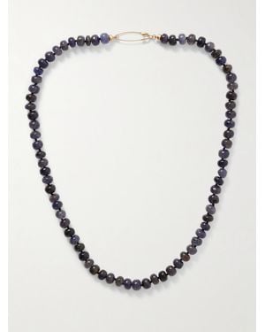 Loren Stewart Valentine Iolite Necklace - Natural
