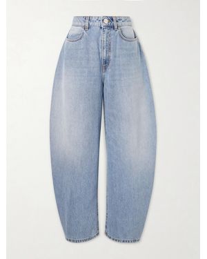 Rohe High-Rise Barrel-Leg Jeans - Blue