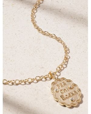 Marlo Laz Per Chi Sogna 14-Karat Diamond Necklace - Natural