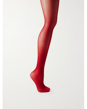 Wolford Collants 20 Deniers Individual - Rouge