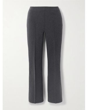 High Sport Geo Kick Cotton-Blend Trousers - Grey