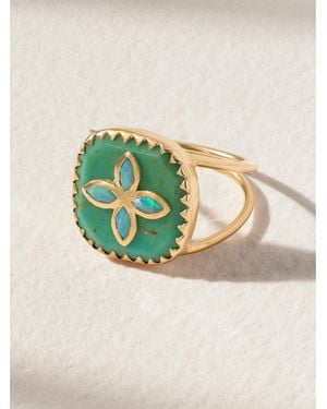 Pascale Monvoisin Bowie N°2 9-Karat, And Opal Ring - Metallic