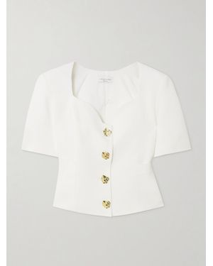Violante Nessi Serrier Crepe Blouse - Natural