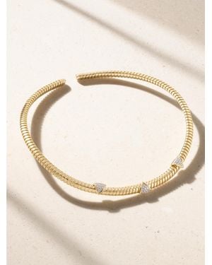 Marina B Trisolina 18-Karat Diamond Choker - Natural