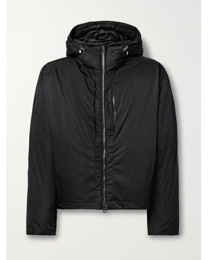 Aztech Mountain Casey Hooded Padded Ripstop Down Ski Jacket - Black