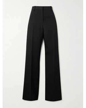 Jil Sander Wool-Gabardine Trousers - Black
