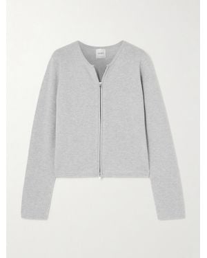 Leset Jesse Wool Cardigan - Grey