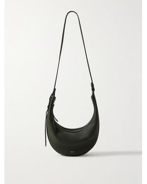 KHAITE Augustina Kleine Schultertasche Aus Strukturiertem Leder - Weiß