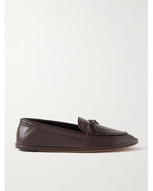 Emme Parsons Parker Leather Loafers - Brown