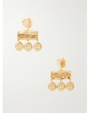 DEHANCHE Koru-Toned Earrings - Metallic