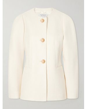 Gabriela Hearst Daelan Silk And Wool-Blend Jacket - Natural