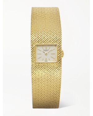 Wind Vintage Pre-Owned 1966 Patek Philippe 19Mm 18-Karat Watch - Metallic