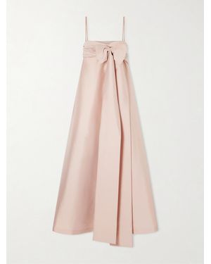 BERNADETTE Bailey Bow-Detailed Taffeta Gown - Pink
