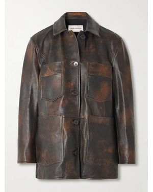 Nour Hammour Seleste Lederjacke - Schwarz