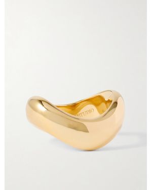LIE STUDIO The Ivalo-Plated Ring - Metallic