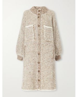 Missoni Mohair, Wool And Cotton-Blend Coat - Natural