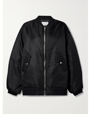 Frankie Shop Astra Shell Bomber Jacket - Black