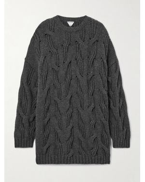 Bottega Veneta Pullover Aus Wolle - Grau