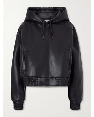 Frankie Shop Jackson Bomberjacke Mit Kapuze - Schwarz