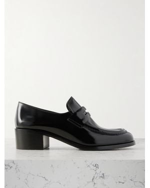 Church's Prudence Glossed-Leather Loafers - Black