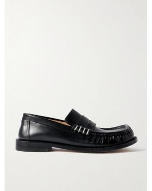 JW Anderson Mocassins En Cuir - Noir