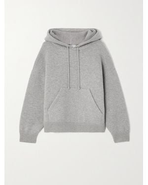 Bottega Veneta Cashmere-Blend Hoodie - Grey