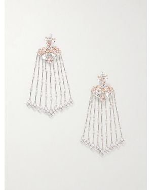 Rabanne Crystal-Embellished-Tone Earrings - Natural