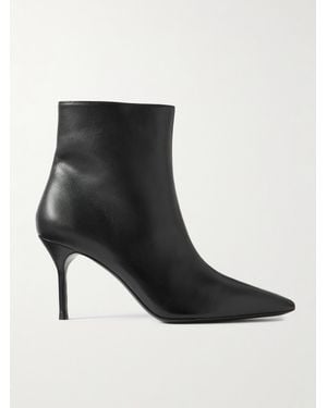 STAUD Sebastian Ankle Boots Aus Leder - Schwarz