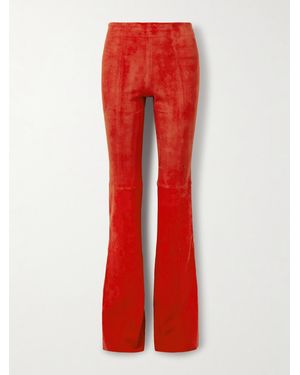 Stouls Gégé Suede Flared Pants
