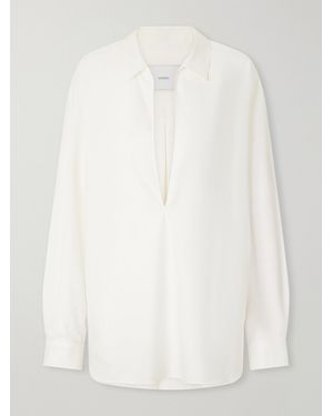 Ssstein Skipper Cotton Shirt - White
