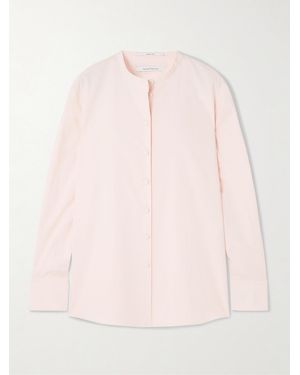 Another Tomorrow Organic Cotton Blouse - Rose