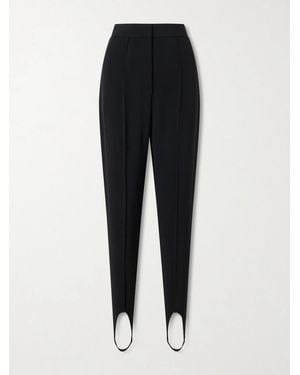Stella McCartney High-Rise Jersey Stirrup Leggings - Blue