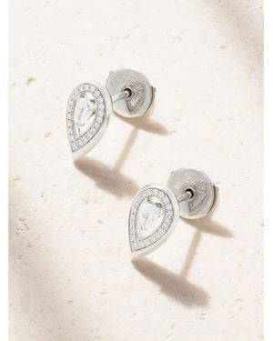 Messika Firey Ohrringe Aus 18 Karat Weißgold Mit Diamanten - Natur