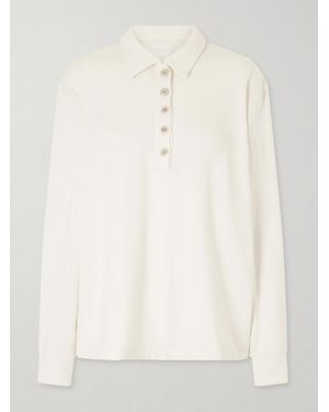 Citizens of Humanity Fleece Polo Shirt - Natural