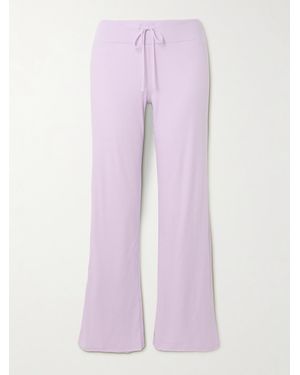 Skin Essie Organic Pima Cotton-Jersey Pants - Pink
