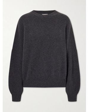 KHAITE Margaux Cashmere Sweater - Black
