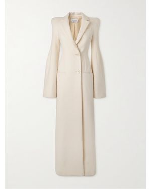 McQueen Mantel Aus Woll-Crêpe - Natur