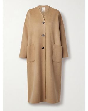 Suzie Kondi Kyma Cashmere Coat - Natural