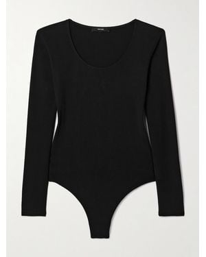 The Park Donna Pyratex Power 3 Thong Bodysuit - Schwarz