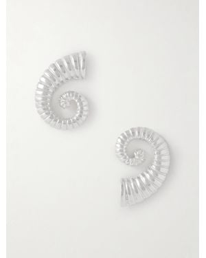 YSSO 1989 Sterling Earrings - White