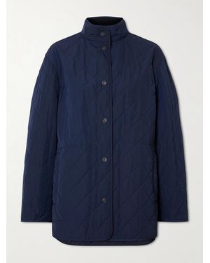 James Purdey & Sons Quilted Shell Jacket - Blue