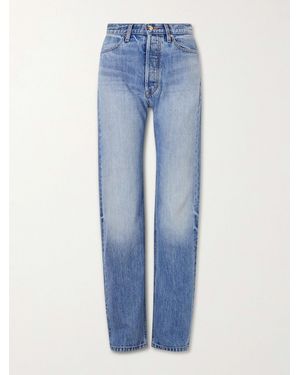 RÙADH Agnes Recycled Straight-Leg Jeans - Blue