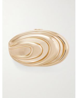 Jonathan Simkhai Inez-Tone Clutch - Natural