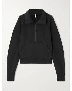 lululemon Scuba Hoodie Aus Einer Baumwollmischung Mit Reißverschluss - Schwarz
