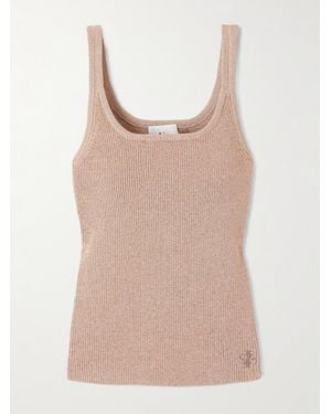 Aje. Breeze Tanktop Aus Rippstrick - Natur